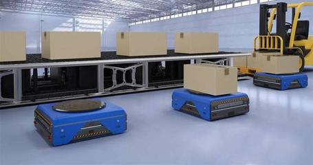 华北工控 AMR智能物流机器人正成为智能工厂的“标配”