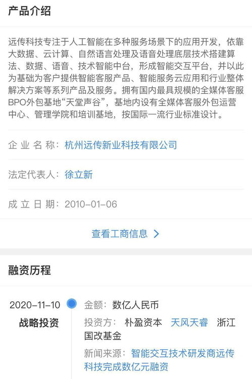 智能交互技术研发商远传科技完成数亿元融资，持续领跑计算机系统集成服务